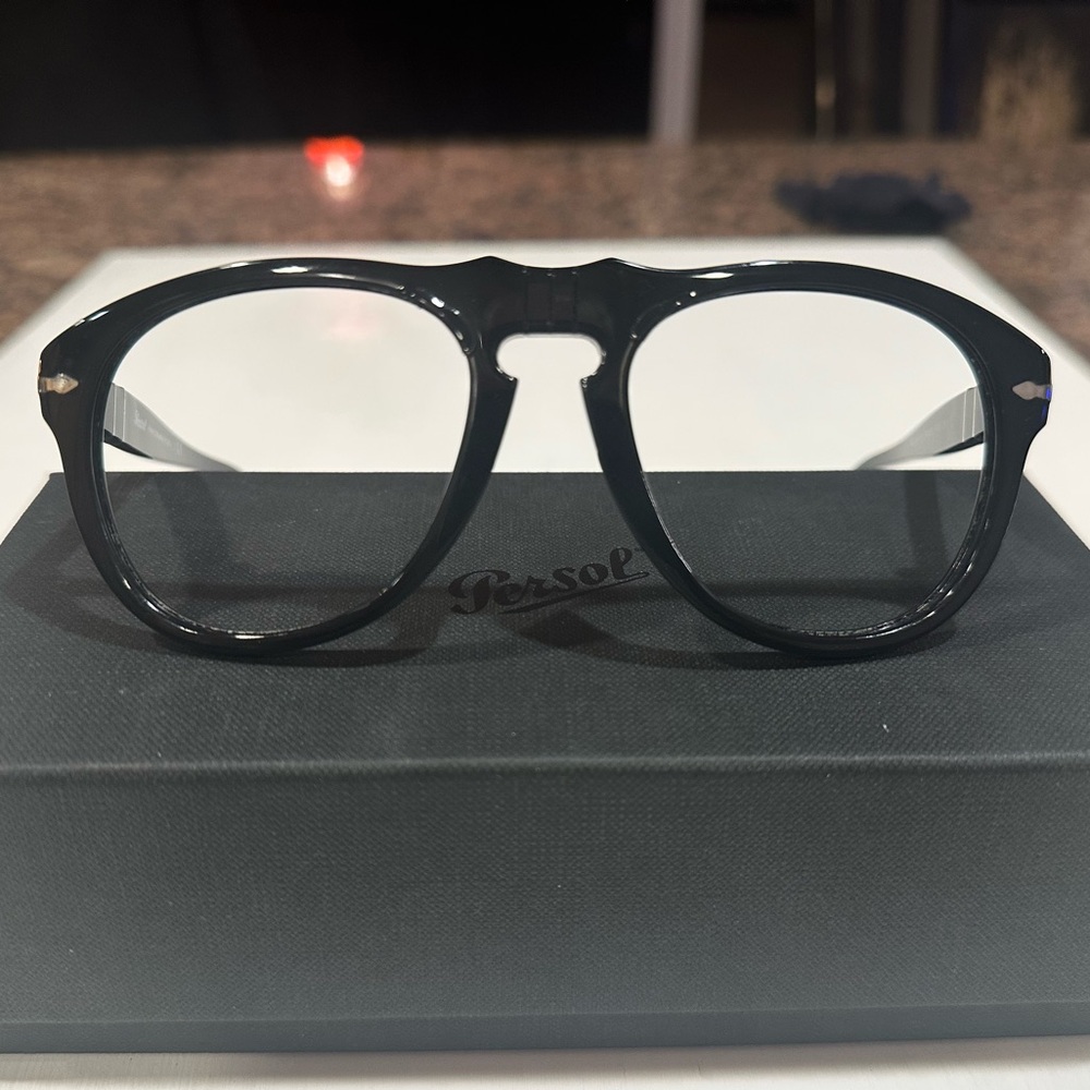 Persol PO 0649 95/31 54/20/140 Aviator-Pilot Sunglasses *FRAMES ONLY*